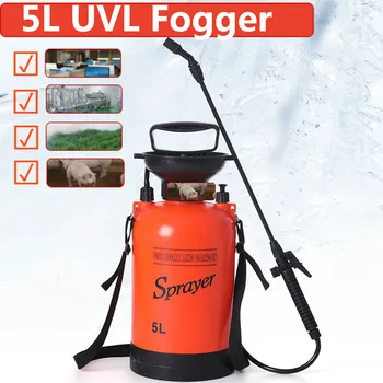 

5L UVL Fogger Garden Pressure Sprayer Irrigation Flower Plant Comes With Pressure Gauge Watering Can Pesticide Fertilizer Tool