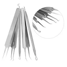 5 шт. чёрные точки белые точки прыщи пятна акне инструмент для удаления дефектов кожи набор инструментов средство для устранения черных точек инструмент для очистки лица