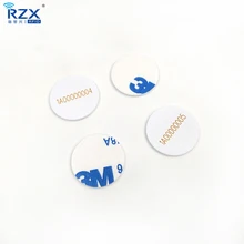 5000 шт Пустой диаметр 29 мм 13,56 МГц ISO14443A RFID ПВХ монета/диск тег