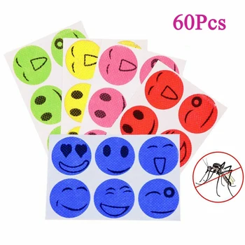 

Bug Repellent Patches Mosquito Repellent Patch Repellent Stickers Baby Essential Oil Camp Travel Mosquito Natural Killer 60 Pcs