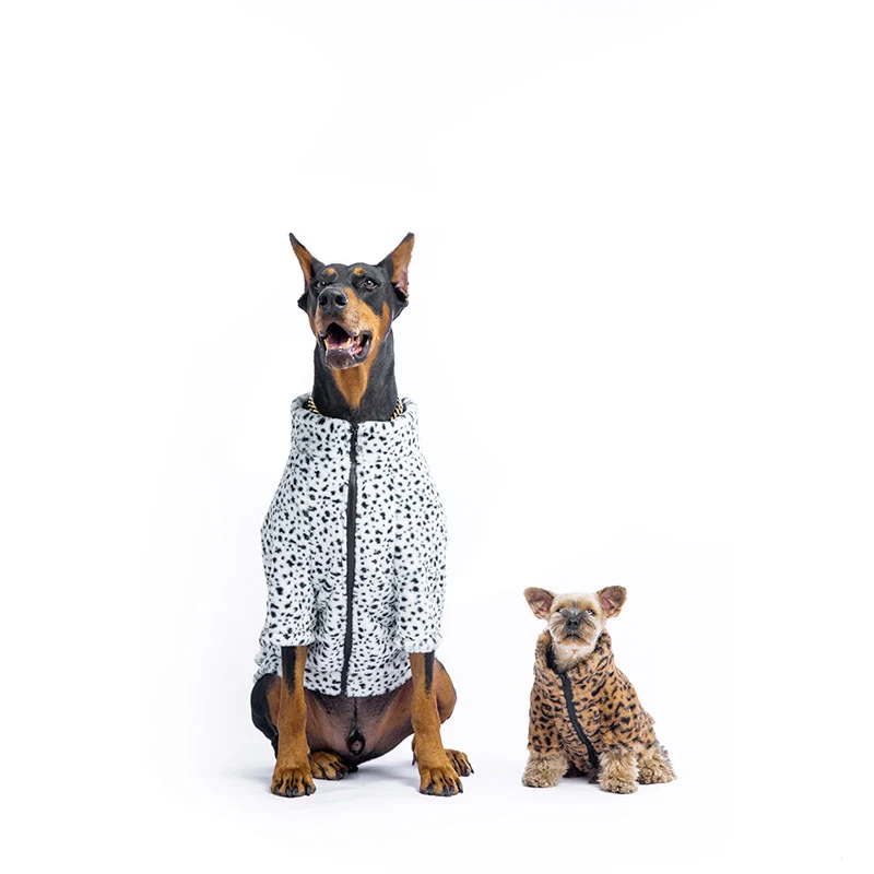 Leopard Dog Jacket for Medium Large Dog