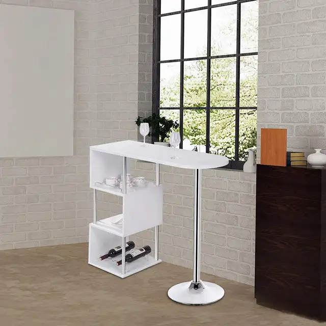 Kings Brand Furniture Metal Console Table Wine Rack Buffet Server