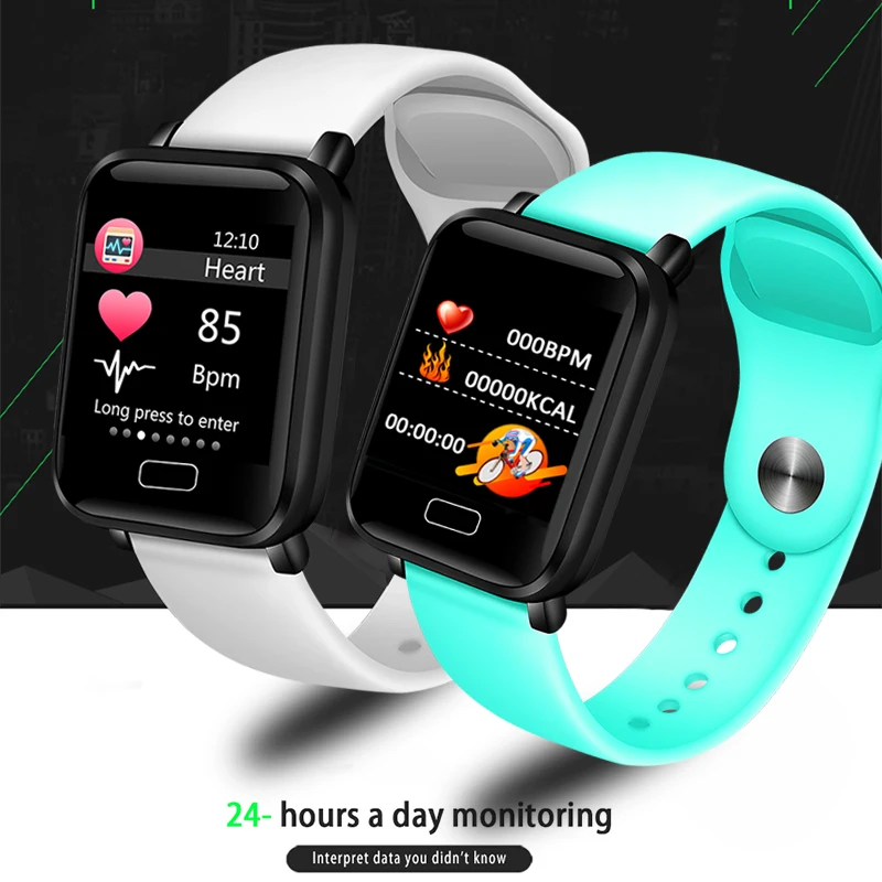 LIGE, умные часы, водонепроницаемые, спортивные, для iphone, телефона, умные часы, пульсометр, функции кровяного давления для женщин, мужчин, детей