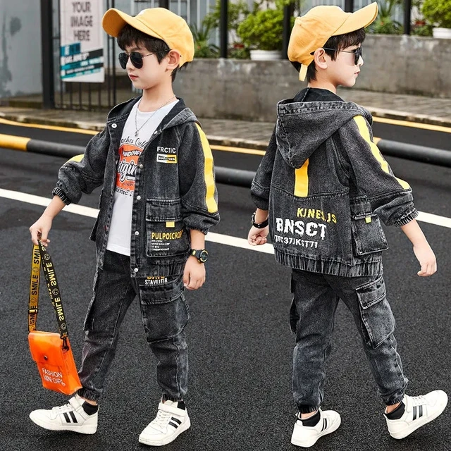 2023 New Kids Clothing Sets Spring and Autumn Boy Clothes