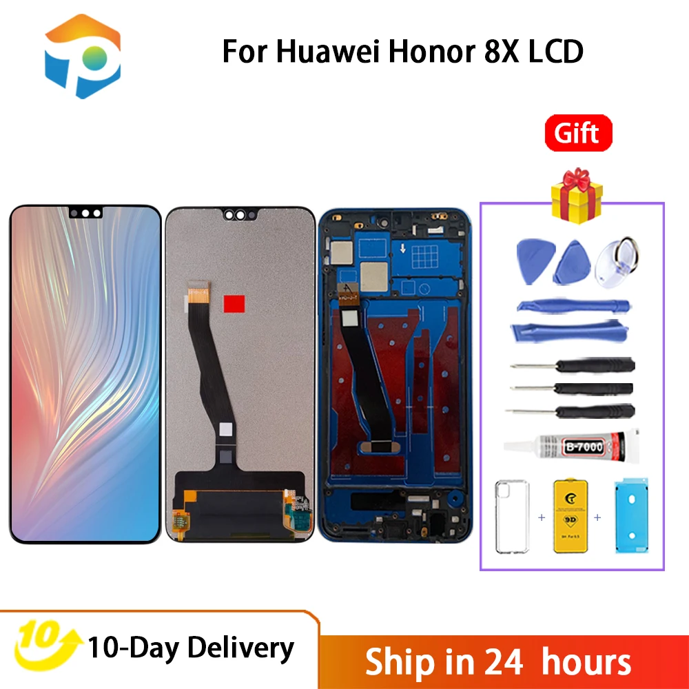 

Original For Huawei Honor 8X Display LCD JSN-L22 Touch Screen Digitizer For HONOR 8X LCD JSN-L11 JSN-L21 Replacement Parts 6.5"