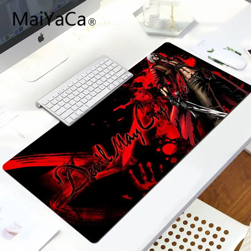 MaiYaCa дизайн дьявол может плакать красивый коврик для мышки в стиле аниме ноутбук игровой шкафчик мыши коврик для мыши