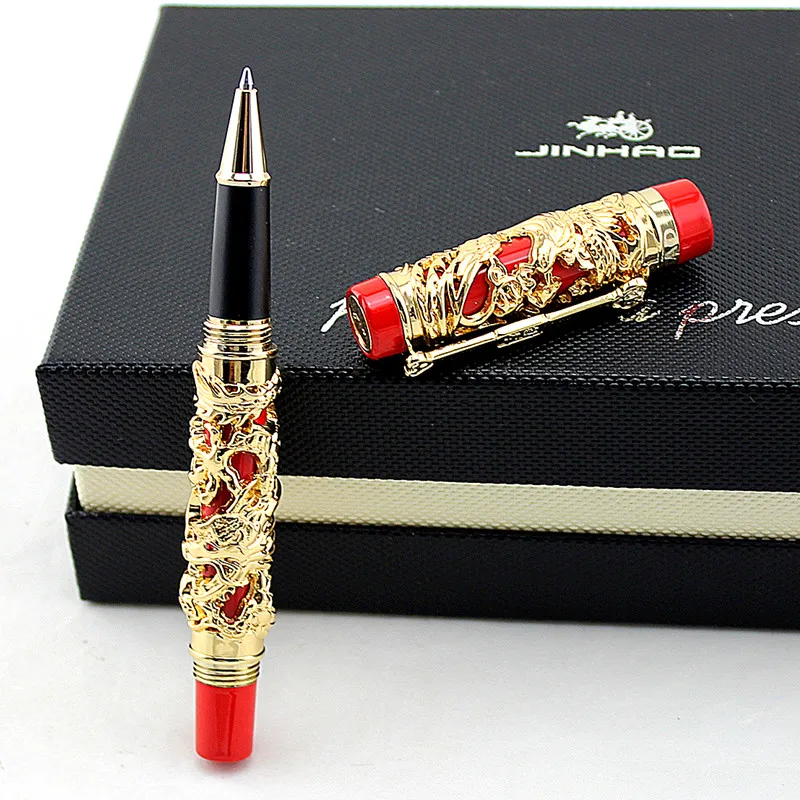 Jinhao Подарочная шариковая ручка высококачественные китайские ручки с драконом