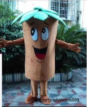 

Newly Cute Adult Cartoon Tree Custom Mascot Costume Cos halloween Party Dress Unisex Cosplay Hallowen Gift