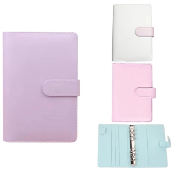 

A5 Cute Ring Diary Leather Cover Case Manual Cover (Without Inner Paper)