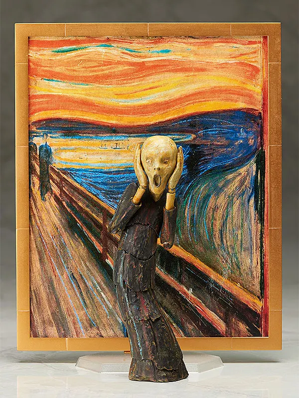 The Table Museum Figma Sp-086 The Scream Pvc Action Figure Modello Da Collezione Giocattolo