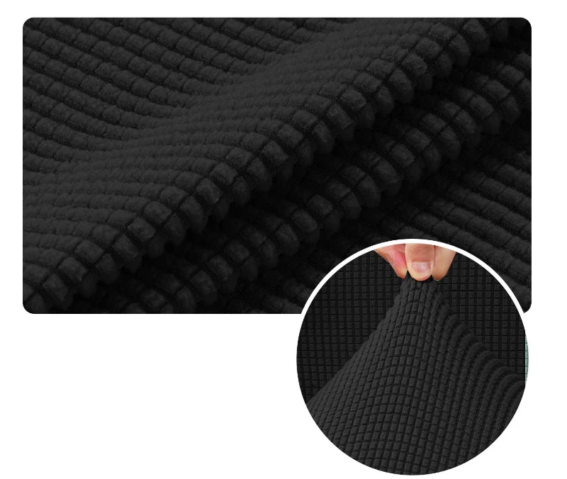 Description Picture 3 of item3PC/Set Elastic Office Computer Chair Cover Modern Anti-dirty Boss Rotating Chair Seat Case Removable With Armrest Covers