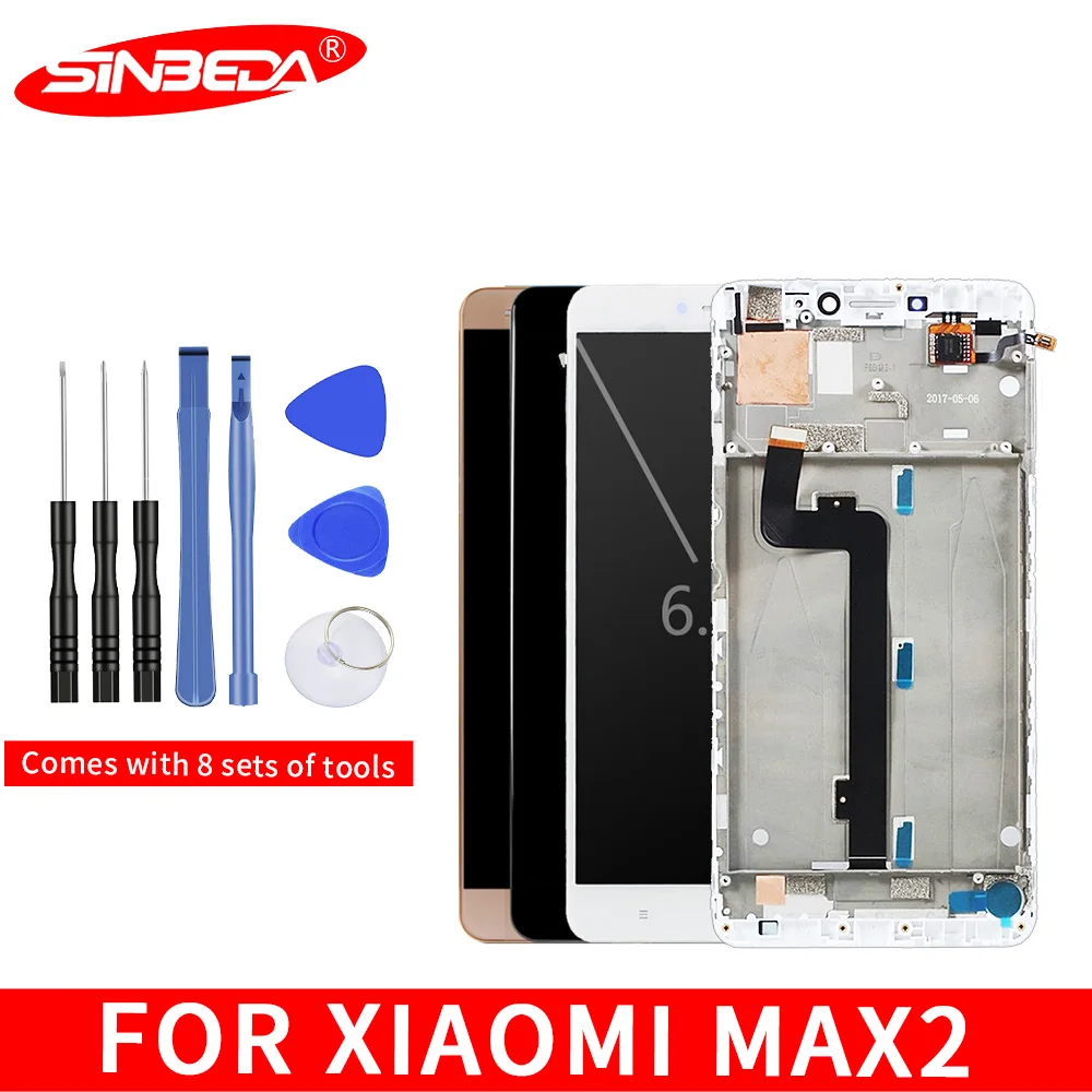 Оригинальный 6 44 ЖК дисплей для XIAOMI MI MAX 2 с сенсорным экраном и дигитайзером