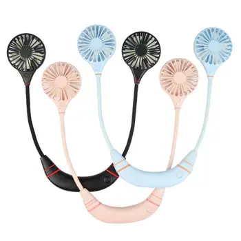 

Upgraded USB Hanging neck fan Charging Hanging Neck Cooler Fan Portable Detachable Fan Wearable Lazy Fan