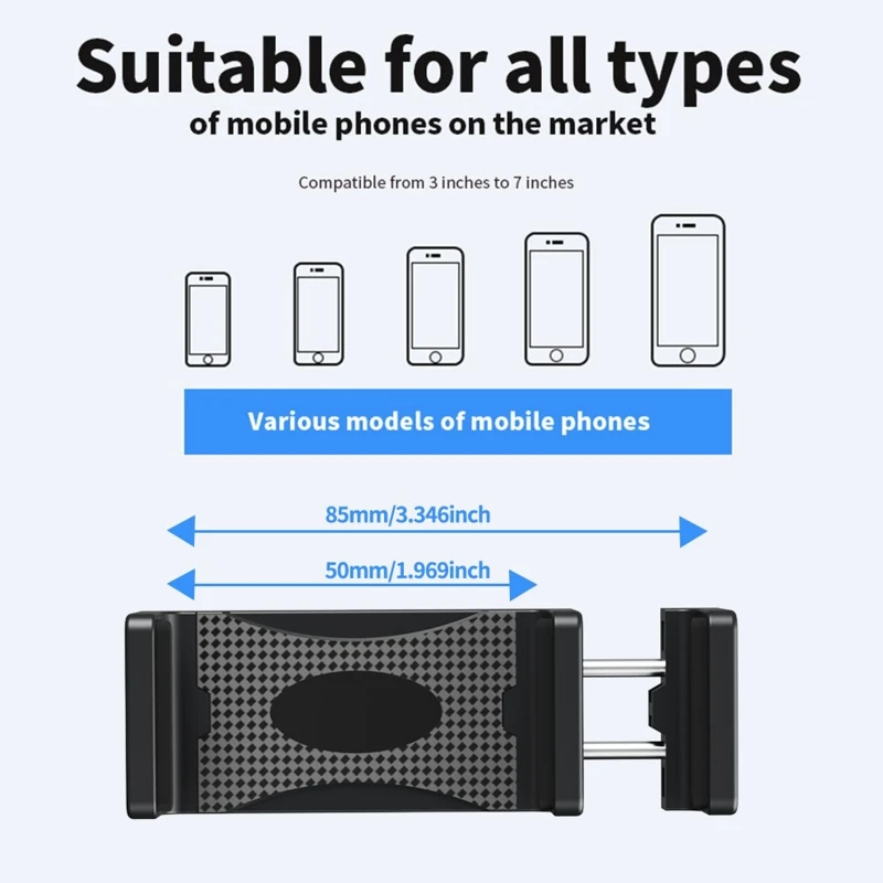 wireless charging stand for iphone and apple watch Dual Phone Holder for Car Cup Holder Compatible with 3-7 Inch Mobile Phones for Drivers and Passengers Adjustable bedside phone holder