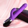 10 Speed Female Masturbator Telescopic Rabbit Vibrators Thrusting Dildo G Spot Vibrator Sex Women Tools For Couple Dildo Sex Toy 1