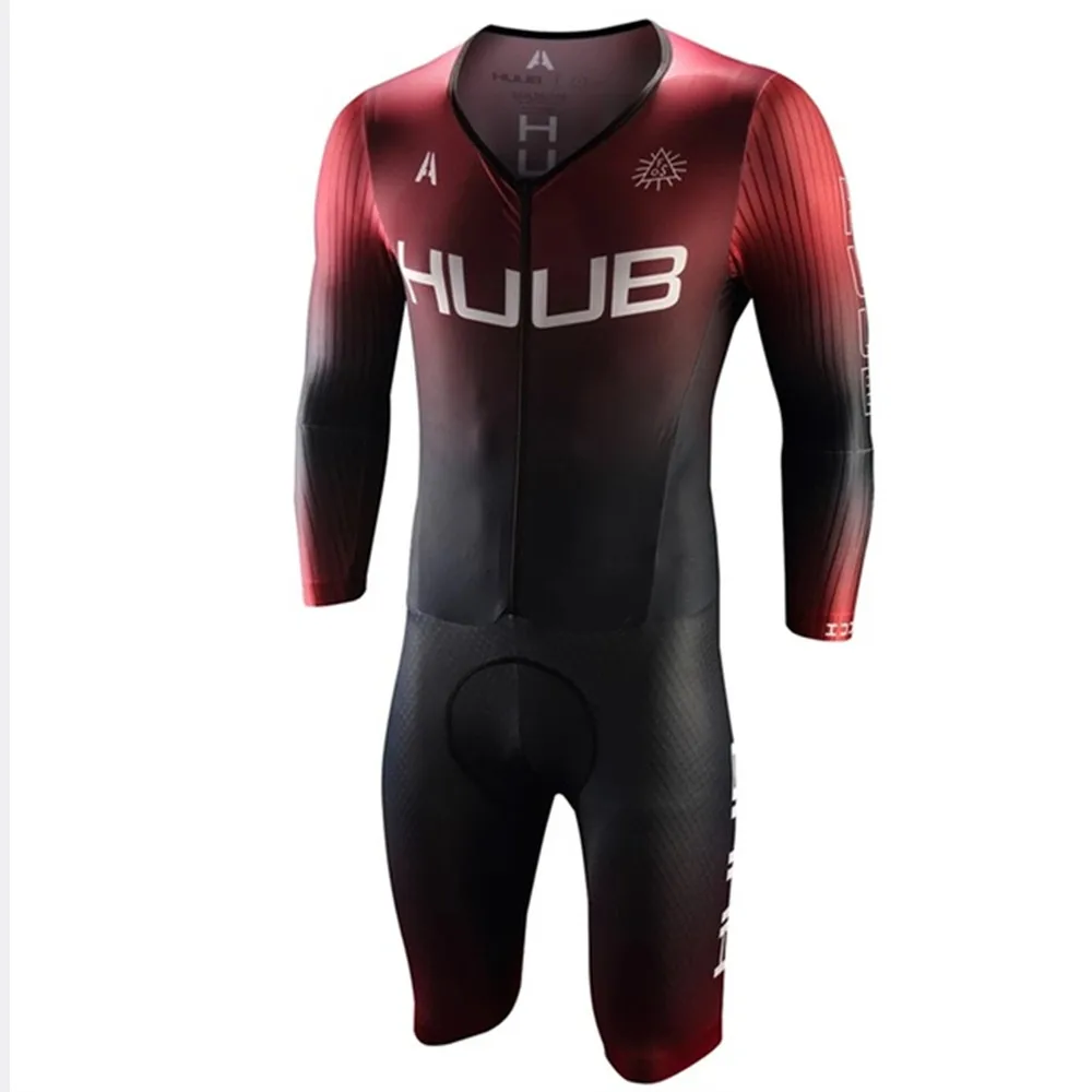 

HUUB triathlon suit cycling teamwear skinsuit bike race performance clothing go pro tri suit aero lycra fast dry breathable suit