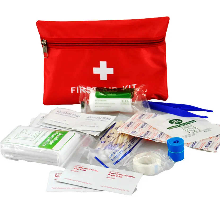 

High Quality Mini Safe Camping Hiking Car First Aid Bag Kit Medical Emergency Kit Treatment Pack Outdoor Wilderness Survival