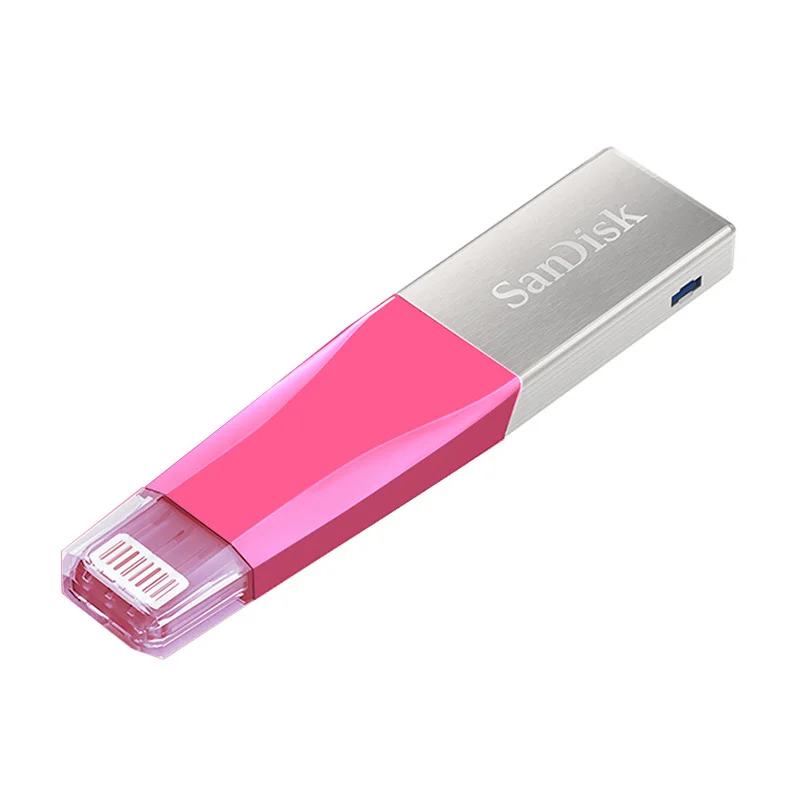 Флеш накопитель Sandisk iXPAND USB 3 0 32 Гб 64 Lightning to Metal Pen DRIVE U Disk для IOS 8 2 карта памяти 128 ГБ