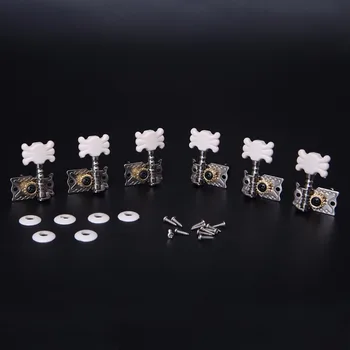 

Classical Guitar Tuning Pegs Single Machine Heads Tuners Keys String Parts 6PCS/SET J18