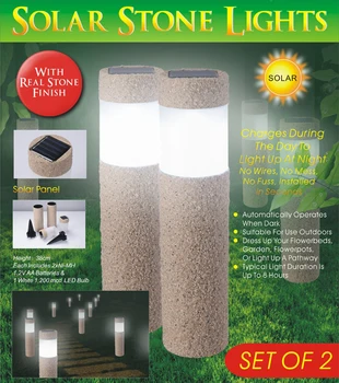

2PS Solar Lamp Sandblasting Light Solar Lawn Lamp Garden Lights Modern Courtyard Decorative Lights