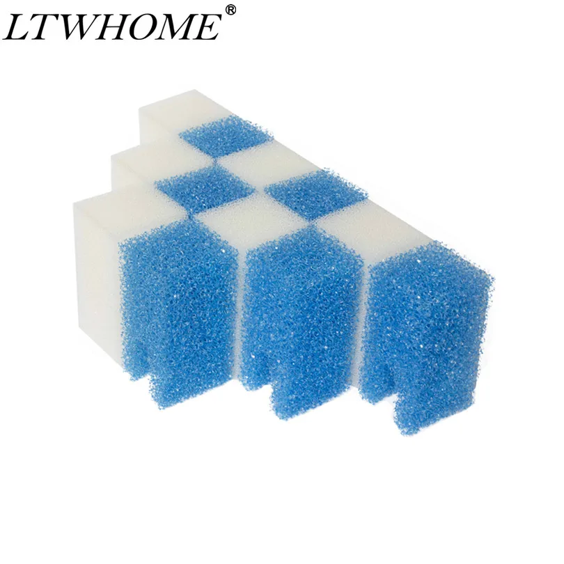 

LTWHOME Design Aquarium Mechanical Sponges Compatible with Ferplast Blumec 05 Sponges Fit for Bluwave Internal Filter