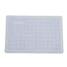 Прозрачный коврик для резки из ПВХ самовосhealing вающая измерительная сетка разделочная доска c(10*15 см) защита лезвий Нескользящая разделочная доска