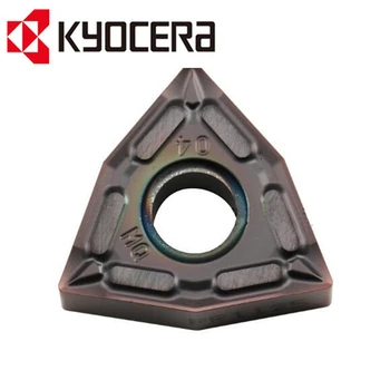 

Kyocera WNMG080404-MQ PR1125 original carbide inserts WNMG080408 lathe cutter turning tool holder boring bar cnc stainless steel