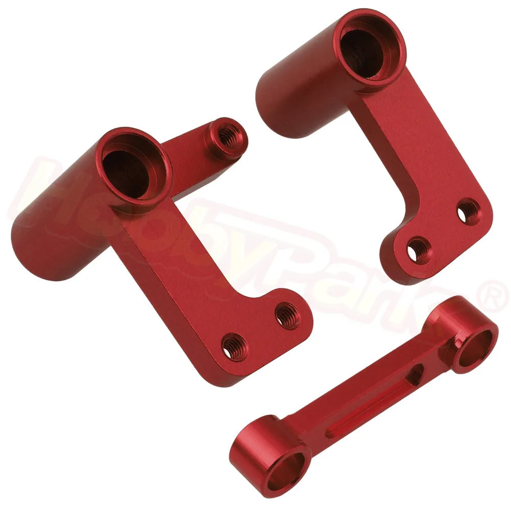 Алюминиевый руль Bellcranks и Drag Link 3743 для 1/10 Traxxas Slash 2WD короткий ход/Rustler VXL обновленные