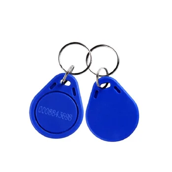 

1pcs Only Read RFID ID Key Card Tags Keyfobs Proximity Token Access TAG Keychain 125KHZ EM4100 With Ring