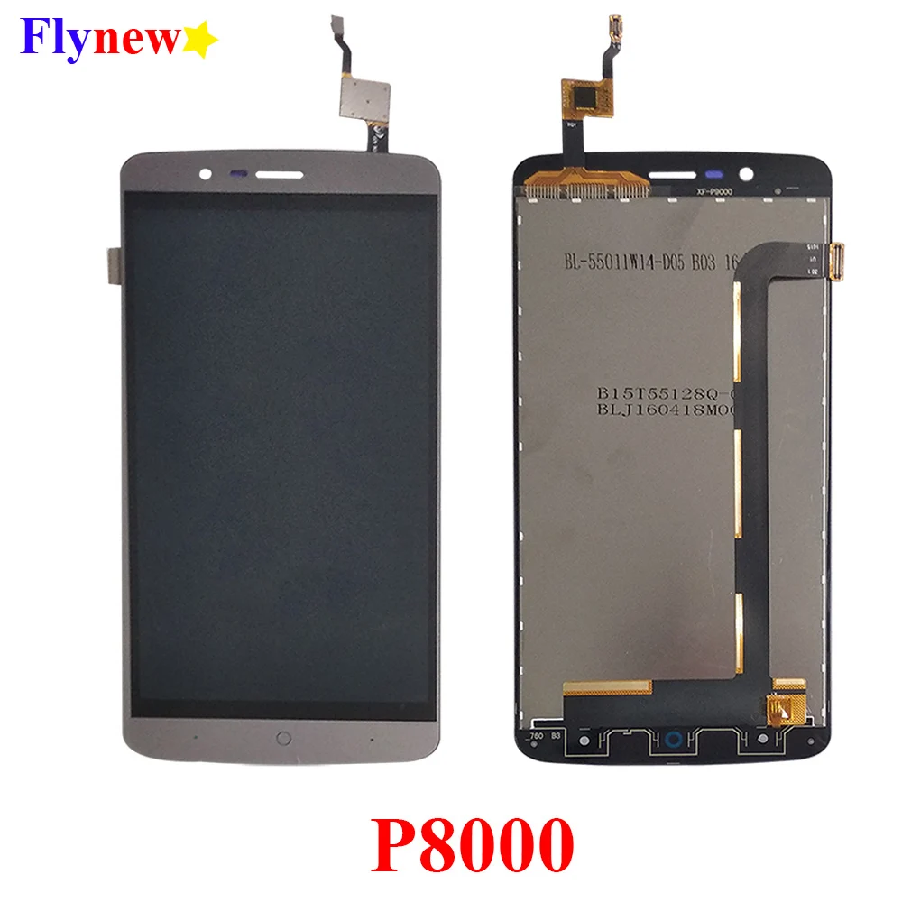 ЖК дисплей 5 1 дюйма для Elephone P8000 сенсорный экран Pantalla в сборе дигитайзер датчик