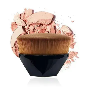 

Hot Multifunction Bushy Flat Soft Six Corners No Trace Face Foundation High Light Loose Powder Blusher Brush Makeup Accessories