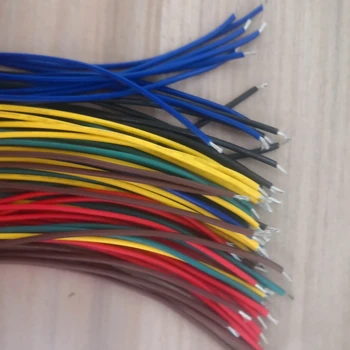 

Each 10pcs or 20pcs or 50pcs/lot Color Mix UL1007 Wire 80 ° 20AWG Long 15cm PVC Electronic Line Cable Copper Wire 300V