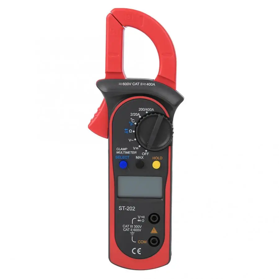 ST202 Цифровой мультиметр пластиковый портативный 30 мм с датчиком температуры