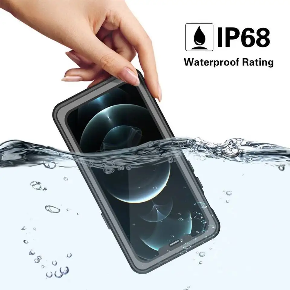 IP68 Защита камеры водонепроницаемый чехол для iPhone 11 Pro Max 12 мини X XR XS макс 7 8 plus SE 2020