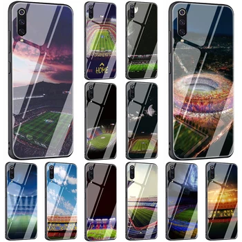 

EWAU Barcelona Spain Estadio Camp Tempered Glass Phone Cover Case For Xiaomi Mi A1 A2 8 9 Redmi 4X 6A Note 6 7 Pro Pocophone F1