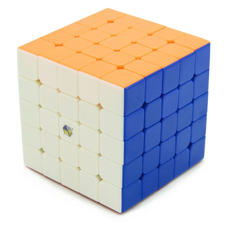 

[Yuxin Zhisheng Cloud Kirin Five-Order] Entry-level Only Smooth Solid Color Hole-Adhesive Paper 5-Order Magic Cube Wholesale