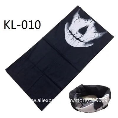 Skull Series Bandanas Sport Bicycle Motorcycle Variety Turban Magic Headband Veil Multi Head Scarf Scarves Face Mask Wrap mens navy scarf