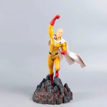 

One Punch Man Saitama Statue Action Figure PVC Model Toys Anime One-Punch Man Figurine Genos Saitama Figura