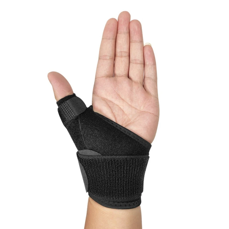 Спортивные наручные часы с накатанной головкой Поддержка шина бандаж для запястья руки напряжения Защита от растяжений для облегчения боли палец, запястье стабилизатор иммобилайзер