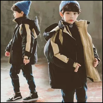 

Children's down Jacket 2019 Winter New Style Korean-style Thick White Duck down Men's And Women's Child Large