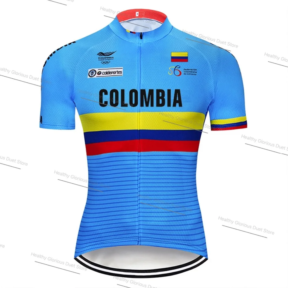 Майо Ciclismo синий комплект Джерси для велоспорта, MTB рубашка, Ropa Ciclismo Hombre велосипедная одежда, Триатлон, Кастелли, Прямая поставка