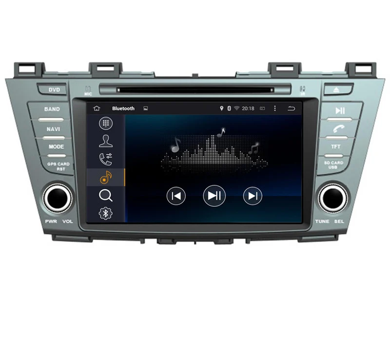 Четырехъядерный Android 9,0 автомобильный DVD gps Радио Навигация для Mazda Premacy 2011- с 4G/Wifi DVR OBD 1080P