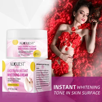 AuQuest Underarm Whitening Cream Moisturizing Nourish Armpit Dull Ankles Elbow Privates Whitening Cream Body Lotion