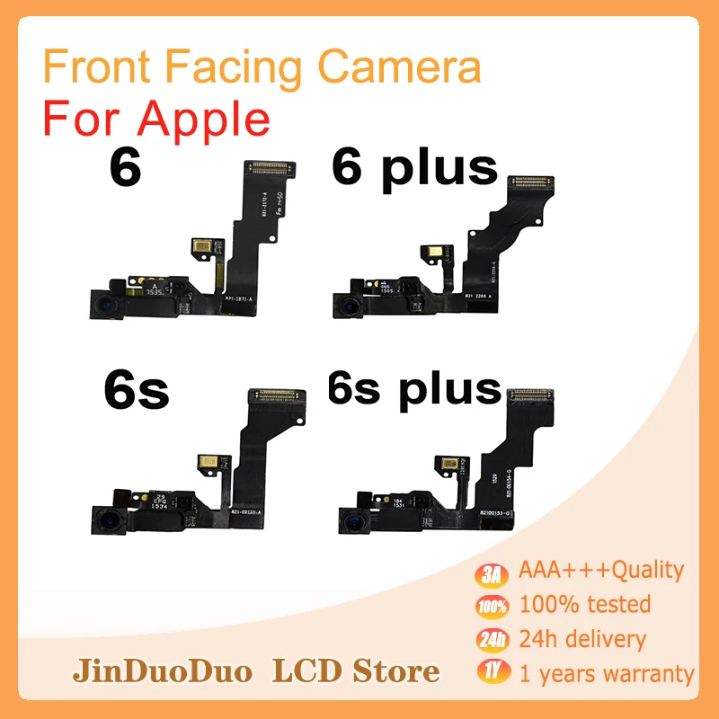 

Original Rear Camera For iPhone 6 6G 6s Plus Light Proximity Sensor Flex Cable with Front Facing Camera Microphone For iPhone6