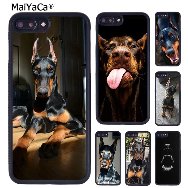 MaiYaCa Doberman Pinscher Dog чехол для телефона iPhone X XR XS 11 12 13 Pro MAX 5 6 S 7 8 Plus Samsung Galaxy S6 S7 S8 S9 S10 |