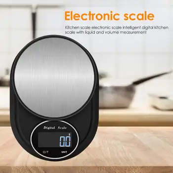 

Creative Portable Digital Scale Liquid Volume Balance Weight Smart Display Kitchen Gadget Supply Volume Measurement Tools