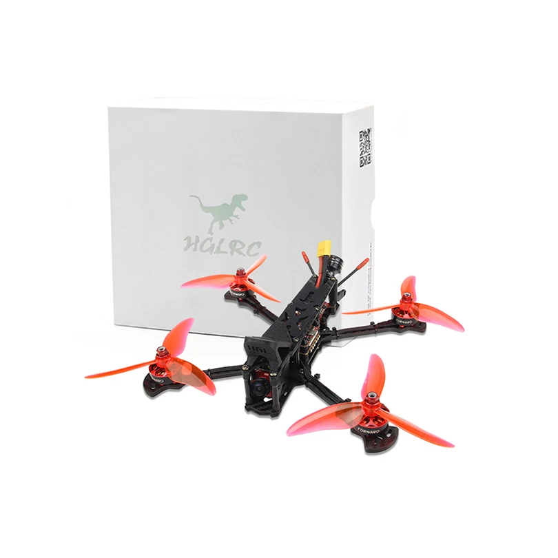 

HGLRC Sector5 V2 226mm FPV Racer Drone PNP /BNF w/ F7 60A 4in1 ESC 2306 Motor 1600KV 6S / 2450KV 4S AURORA V2 FPV Camera 1200TVL