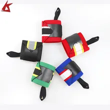 Нейлон скручивание Напульсники многоцветный эластичность под давлением фиксированный защита, тяжелая атлетика Фитнес ремешок на руку