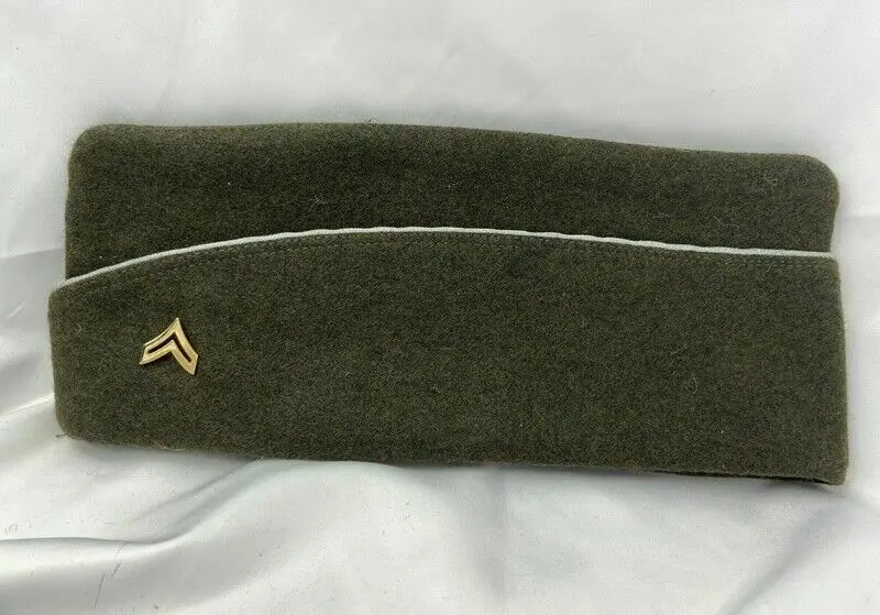 Ww2 Us Army Officer'S Garrison Cap Nco Corporal Rank Golden Insignia Hat armyshop2008 | Спорт и развлечения