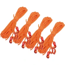 Lixada 4 шт. светоотражающий Guyline палатка веревка Кемпинг шнур Паракорд с Натяжителем для палатки навес Awaning туристическое снаряжение